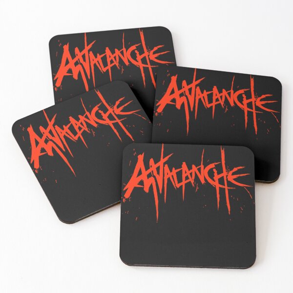 Item preview, Avalanche (Red Text)   designed and sold by ghgdsddnnn.