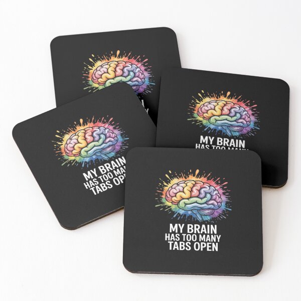 Item preview, My Brain Has Too Many Tabs Open ADHD Is Awesome designed and sold by ryukaizox1.