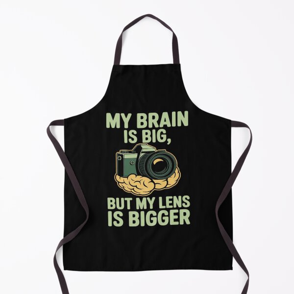 Item preview, My Brain Is Big But My Lens Is Bigger Camera designed and sold by Rotasiin.