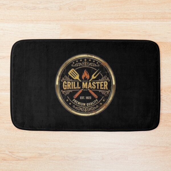 Item preview, Grill Master - Vintage BBQ & Pitmaster Badge designed and sold by ArtistAtShadow.