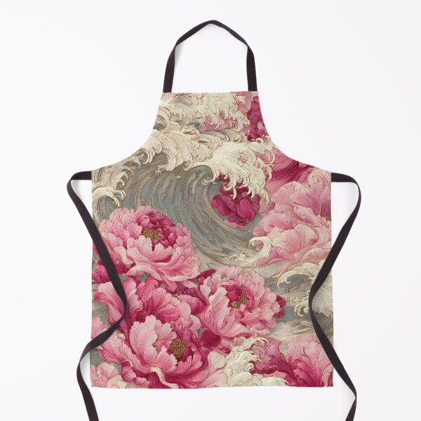 Item preview, Waves and Peonies Dreamscape designed and sold by ArgentoArt.