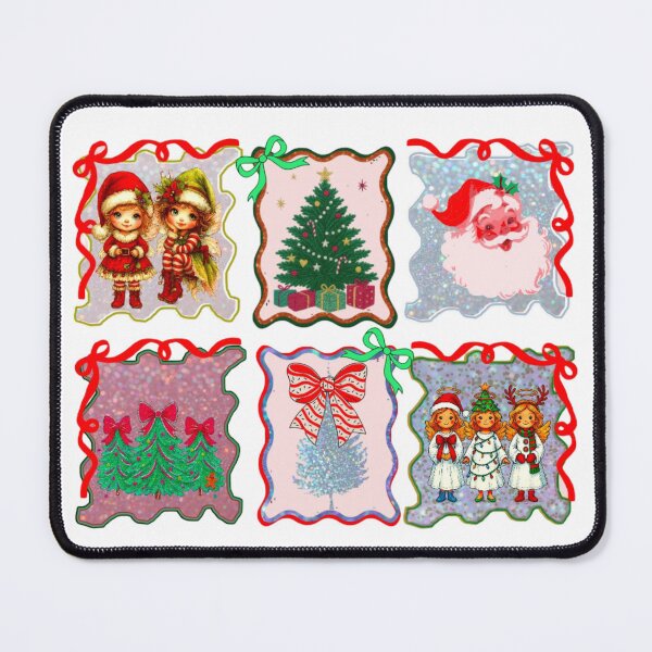 Item preview, Glitter Christmas Holiday Festive Collage designed and sold by DivineHaven.