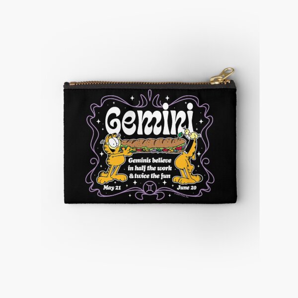 Item preview, Garfield Zodiac Gemini Funny Retro Art designed and sold by gonyeagoensv.