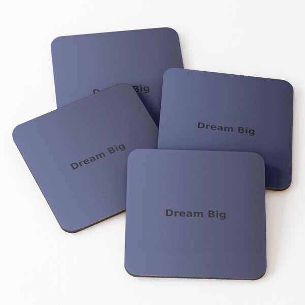 Item preview, Dream Big - Deep Blue Inspirational Gradient Design designed and sold by SmartmumCo.