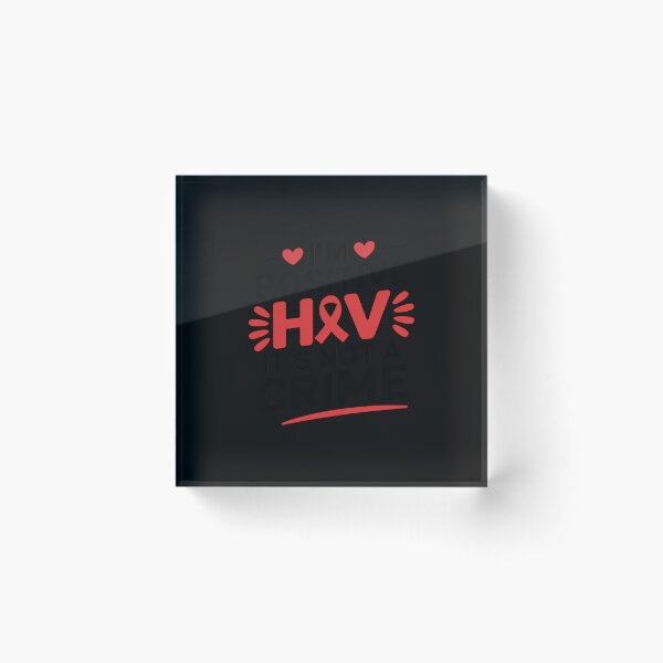 Item preview, I'm Positive HIV It's Not A Crime HIV AIDS Awareness Day designed and sold by procionartss.