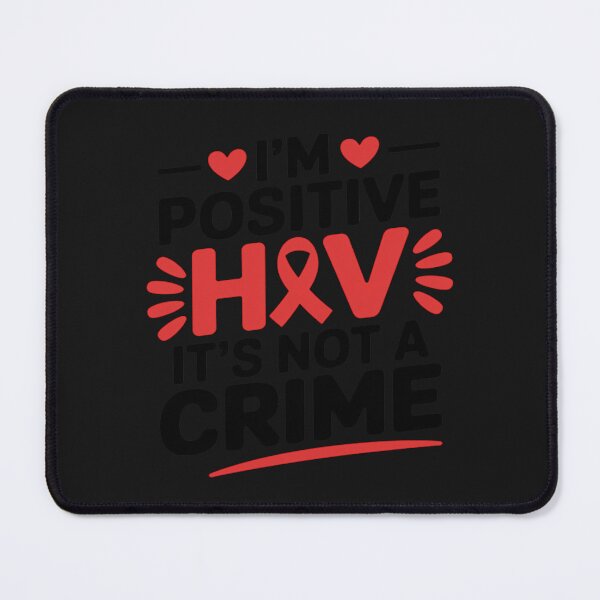 Item preview, I'm Positive HIV It's Not A Crime HIV AIDS Awareness Day designed and sold by procionartss.