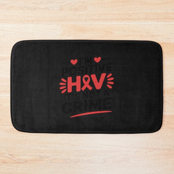 Item preview, I'm Positive HIV It's Not A Crime HIV AIDS Awareness Day designed and sold by procionartss.