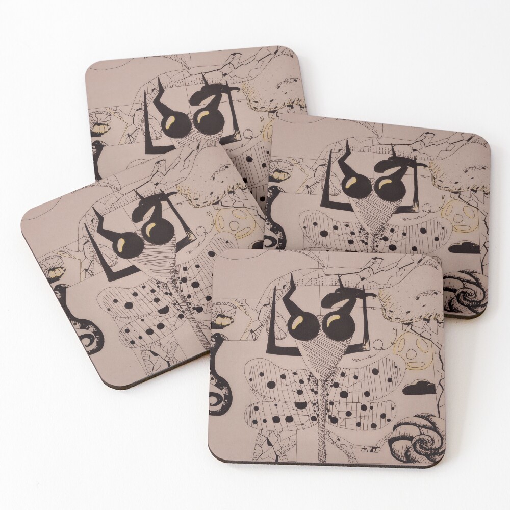 Item preview, Coasters (Set of 4) designed and sold by RadiostarProds.