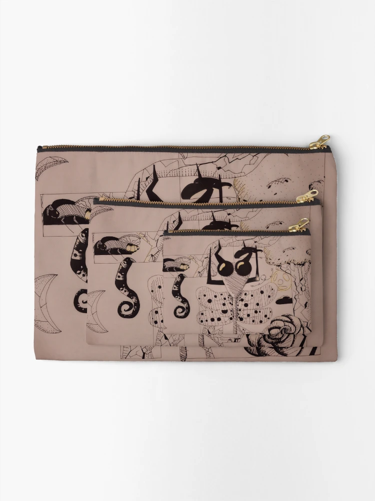 Thumbnail 2 of 4, Zipper Pouch, Tryptic Insects designed and sold by Radiostar Productions Merch.
