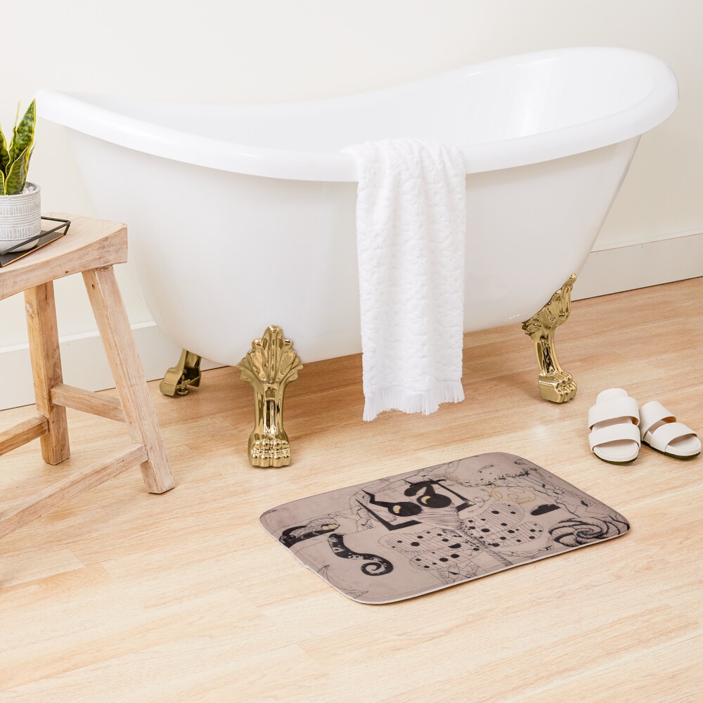 Item preview, Bath Mat designed and sold by RadiostarProds.