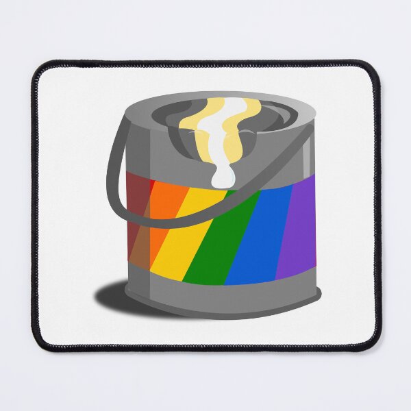 Item preview, Proud Paint Demigender Flag in a Bucket designed and sold by HarveyHandcraftsandDesigns.