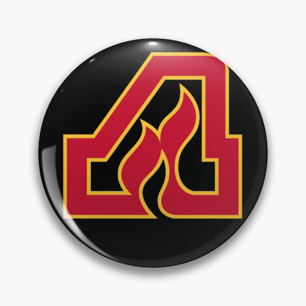 Artikelvorschau, Vintage Atlanta Hockey - Retro Flames - Baseball-Logo entworfen und verkauft von JacobsDemetrius.