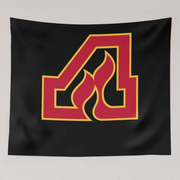 Artikelvorschau, Vintage Atlanta Hockey - Retro Flames - Baseball-Logo entworfen und verkauft von JacobsDemetrius.