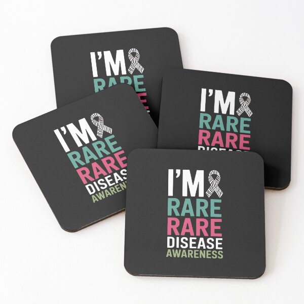Item preview, I'm Rare Disease Warrior Zabra Ribbon Rare Disease Awareness designed and sold by procionartss.
