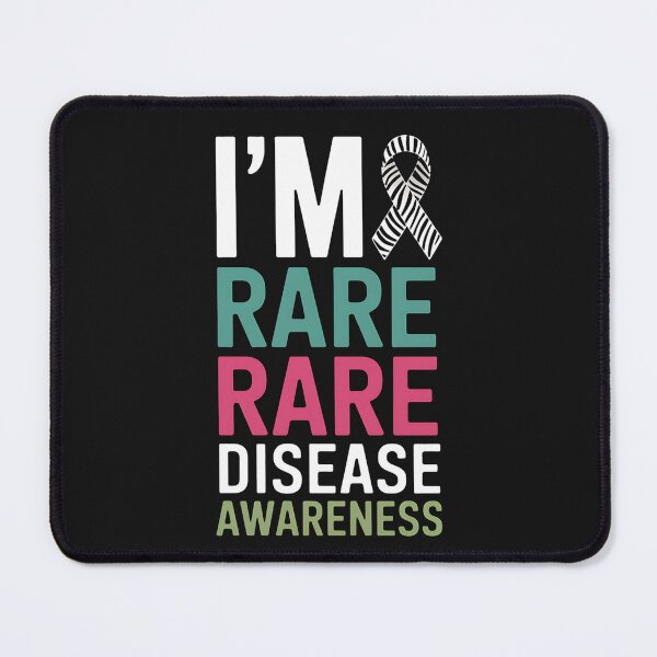 Item preview, I'm Rare Disease Warrior Zabra Ribbon Rare Disease Awareness designed and sold by procionartss.