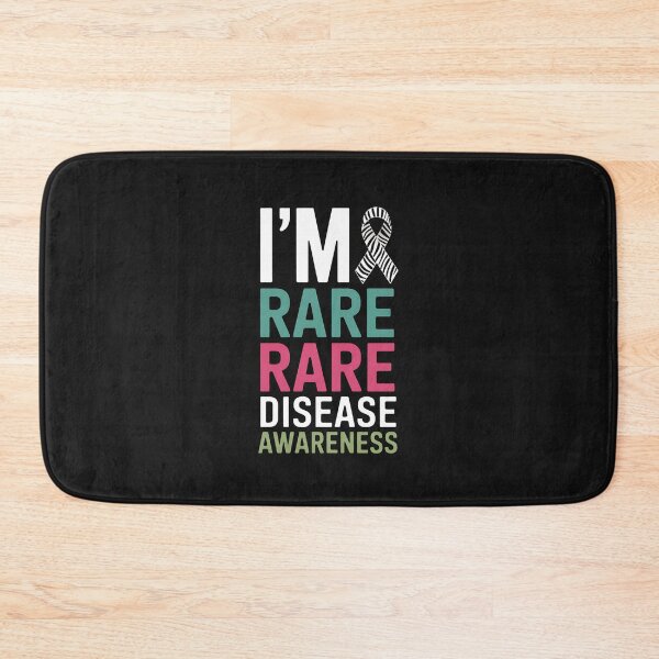 Item preview, I'm Rare Disease Warrior Zabra Ribbon Rare Disease Awareness designed and sold by procionartss.
