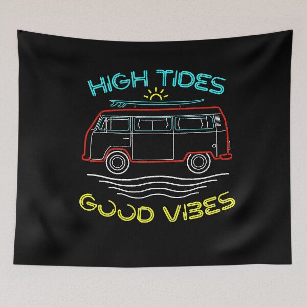 Item preview, High Tides Good Vibes T Shirt designed and sold by IliasLeroy.