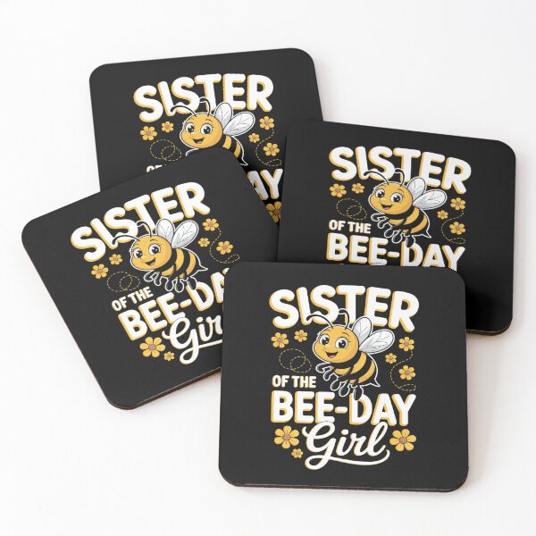 Item preview, Sister of The Bee Day Girl Bee Birthday Party Theme  designed and sold by MinaReinger.