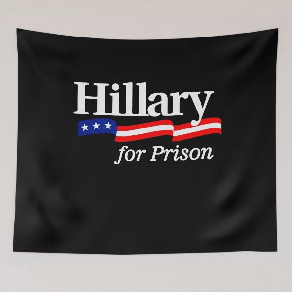 Item preview, Hillary-for-Prison-T-Shirt designed and sold by IliasLeroy.