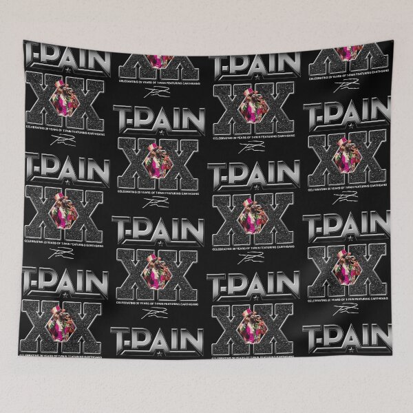 Item preview, T-Pain 20th Anniversary XX Concert Tour Hiphop Fan Lover designed and sold by jakaun.