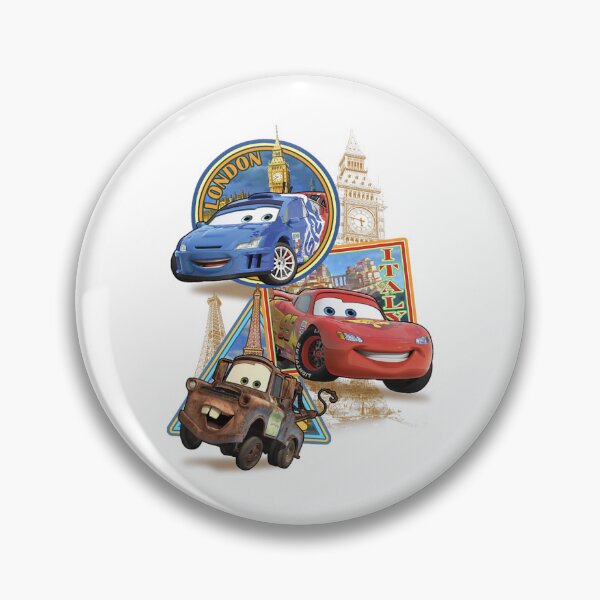 Item preview, Disney Pixar Cars 2 London Italy Paris World Tour Postcards  designed and sold by Haleigh Julius.