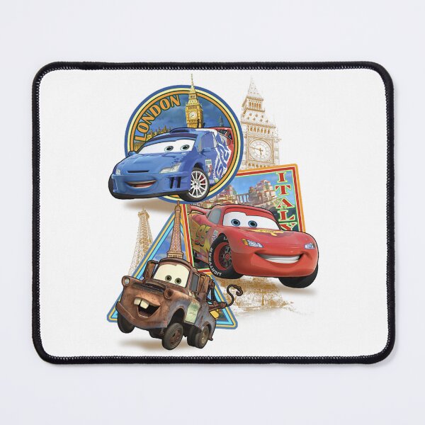 Item preview, Disney Pixar Cars 2 London Italy Paris World Tour Postcards designed and sold by Haleigh Julius.