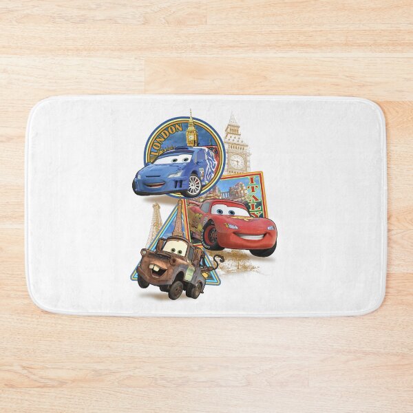 Item preview, Disney Pixar Cars 2 London Italy Paris World Tour Postcards  designed and sold by Haleigh Julius.