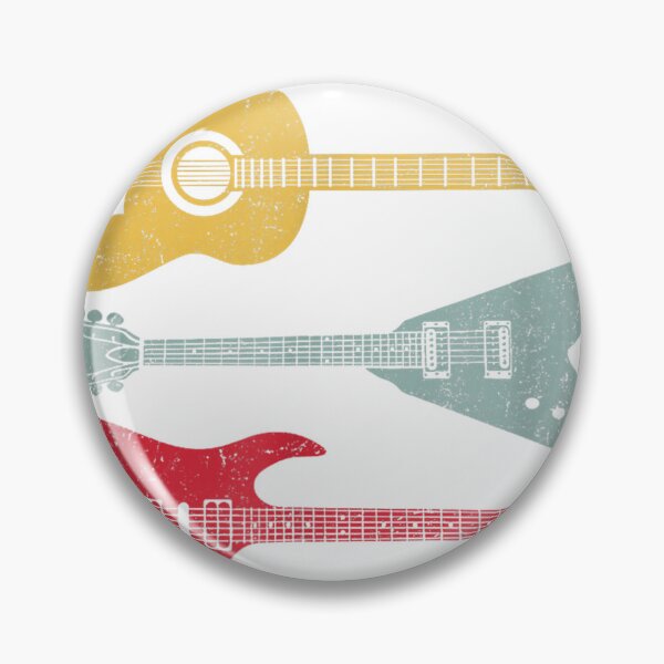 Item preview, Lets Rock n Roll Guitar Retro Gift Men Women designed and sold by WillLara5Deut.