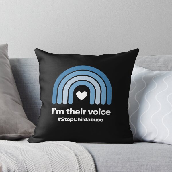 Item preview, I'm Their Voice Heart Child Abuse Awareness Month Prevention designed and sold by procionartss.