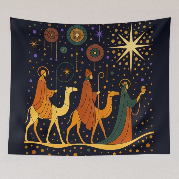 Item preview, Star of Bethlehem – Three Kings Journey designed and sold by Sanctum Icons.
