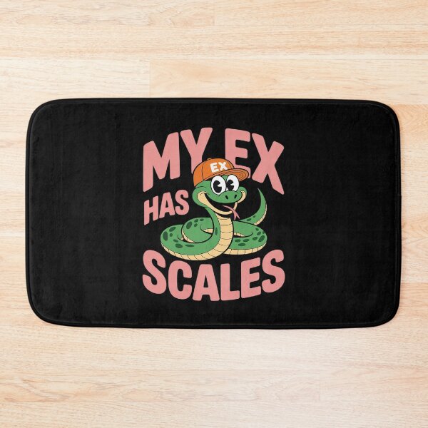 Item preview, My Ex Has Scales Funny Snake novelty for Reptile Lovers designed and sold by LinlinsDemons.