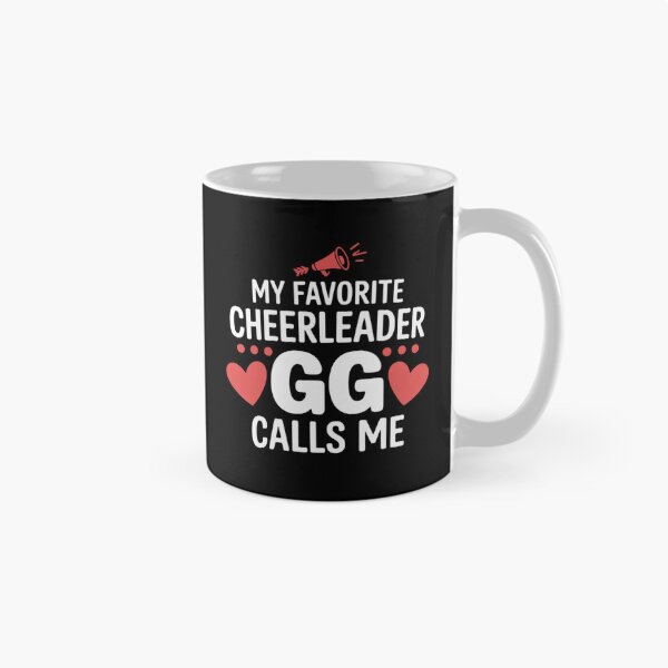 Item preview, My Favorite Cheerleader Calls Me Gg Cheerleading designed and sold by LinlinsDemons.