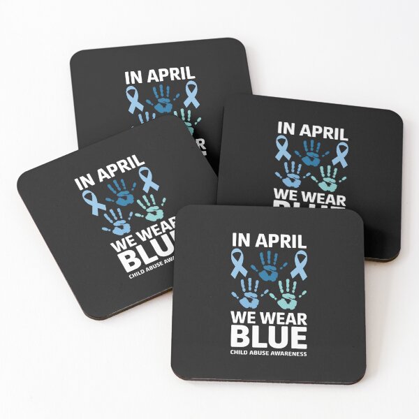 Item preview, In April We Wear Blue Child Abuse Prevention Awareness Month 4 designed and sold by procionartss.