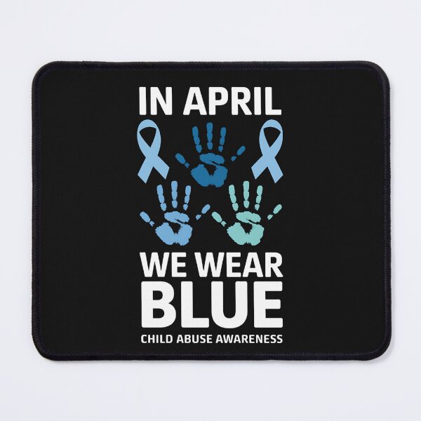 Item preview, In April We Wear Blue Child Abuse Prevention Awareness Month 4 designed and sold by procionartss.