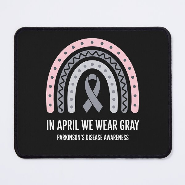 Item preview, In April We Wear Gray Parkinsons Disease Awareness 3 designed and sold by procionartss.
