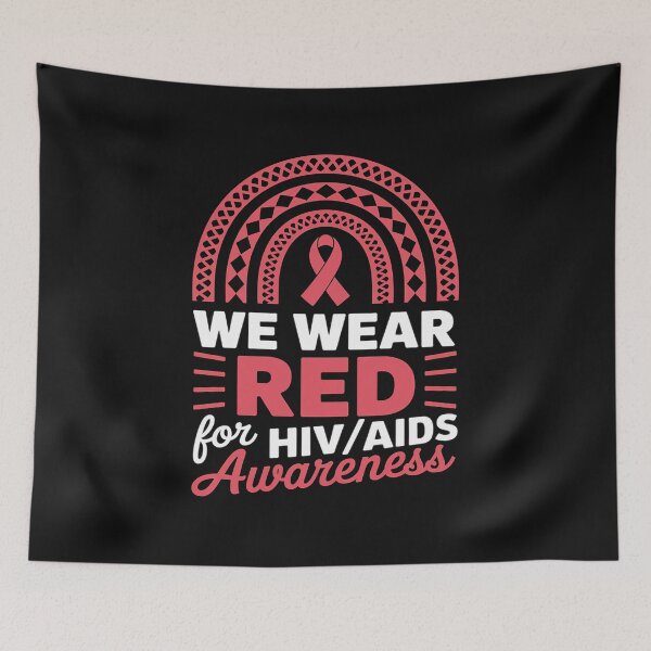 Item preview, In December We Wear Red for HIV AIDS Awareness designed and sold by procionartss.