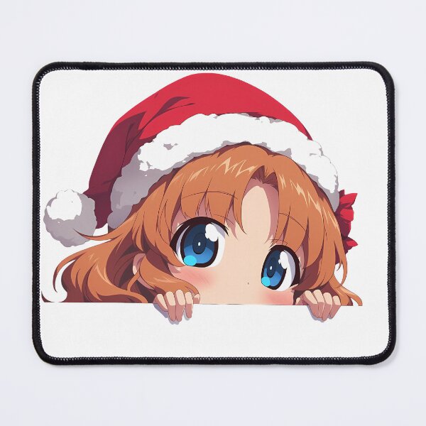 Item preview, Und Orange Pekoe Christmas Kawaii Girls Und Panzer Chibi Anime Girl Holiday Peeker designed and sold by Raslbazola.