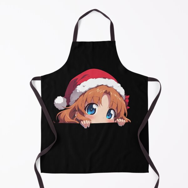 Item preview, Und Orange Pekoe Christmas Kawaii Girls Und Panzer Chibi Anime Girl Holiday Peeker designed and sold by Raslbazola.