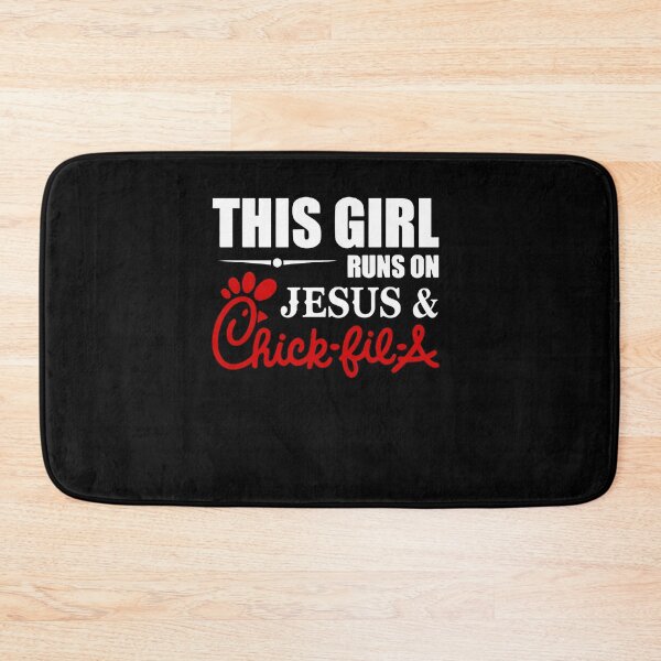 Item preview, his-Will-be-The-Girl-Runs-on-Jesus-and-Chick-Fil-A-Shirt designed and sold by IliasLeroy.