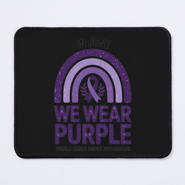 Item preview, In June We Wear Purple World Elder Abuse Awareness 1 designed and sold by procionartss.