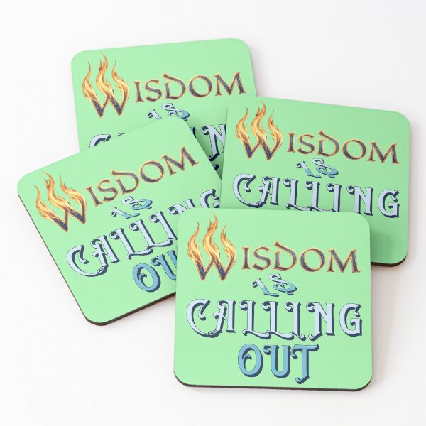 Item preview, Wisdom is Calling Out designed and sold by DitasGabs.