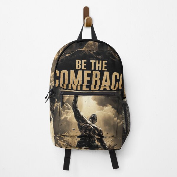 Item preview, Be The Comeback – Motivational Fitness Artwork | Empowering Gym Design designed and sold by Lion's Scar Store.