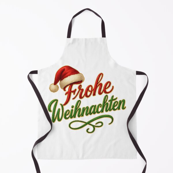 Item preview, Festive “Frohe Weihnachten” Christmas Greeting Art designed and sold by DigiGroove.