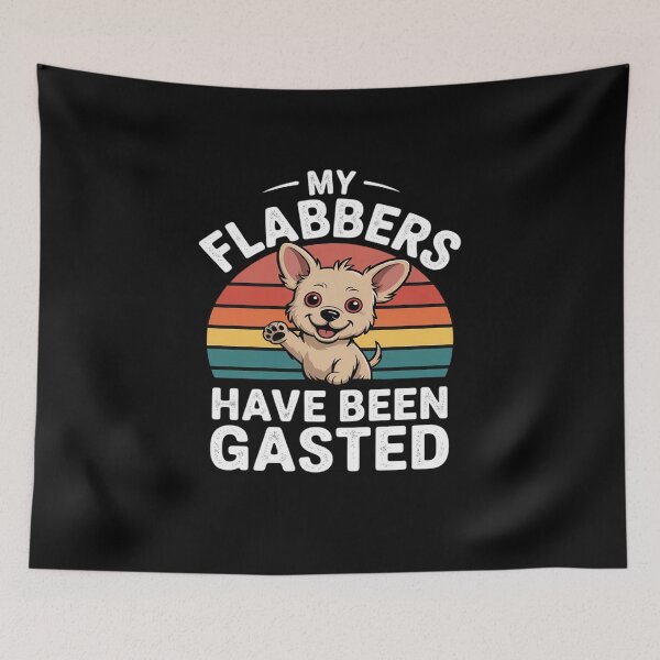 Item preview, My Flabbers Have Been Gasted Funny Dog designed and sold by LinlinsDemons.