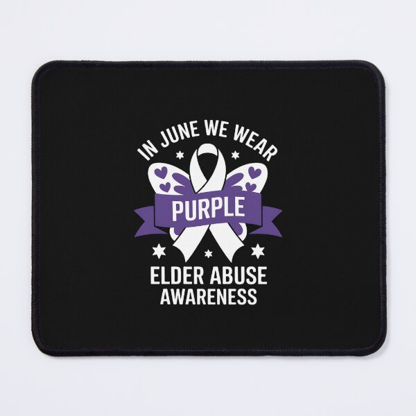 Item preview, In June We Wear Purple World Elder Abuse Awareness Women Men designed and sold by procionartss.