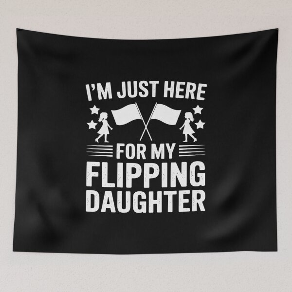Item preview, My Flipping Daughter Color Guard Dad Of A Color Guard Member designed and sold by LinlinsDemons.