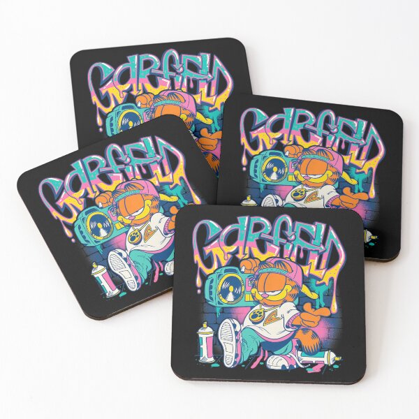 Item preview, Garfield Graffiti Street Art Cat Retro Urban Style Design designed and sold by SantoAtti.