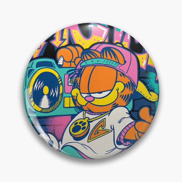 Item preview, Garfield Graffiti Street Art Cat Retro Urban Style Design designed and sold by SantoAtti.