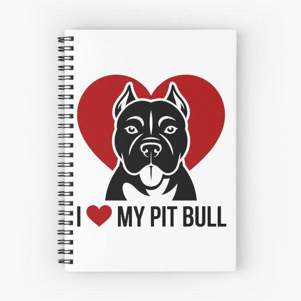 Item preview, I Love My Pit Bull designed and sold by theartfulaspie.