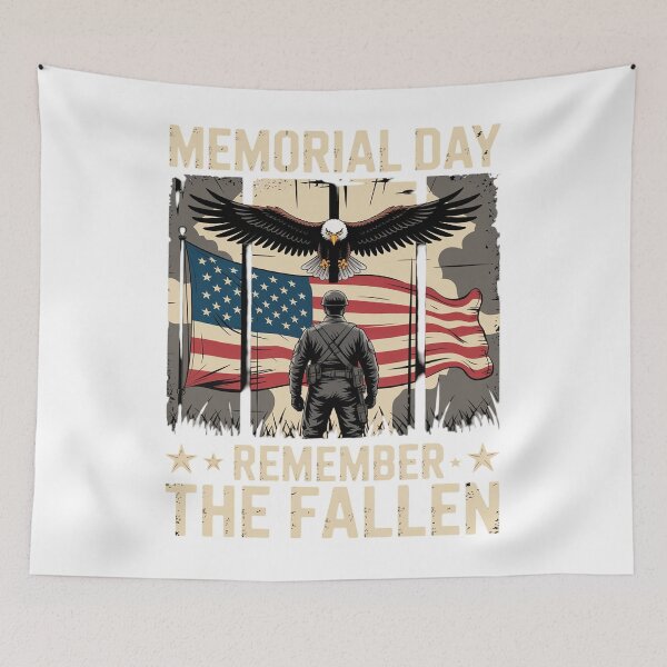 Item preview, Memorial Day Vintage Remember The Fallen Father'S Day Brush   designed and sold by HeinzanoWeno.